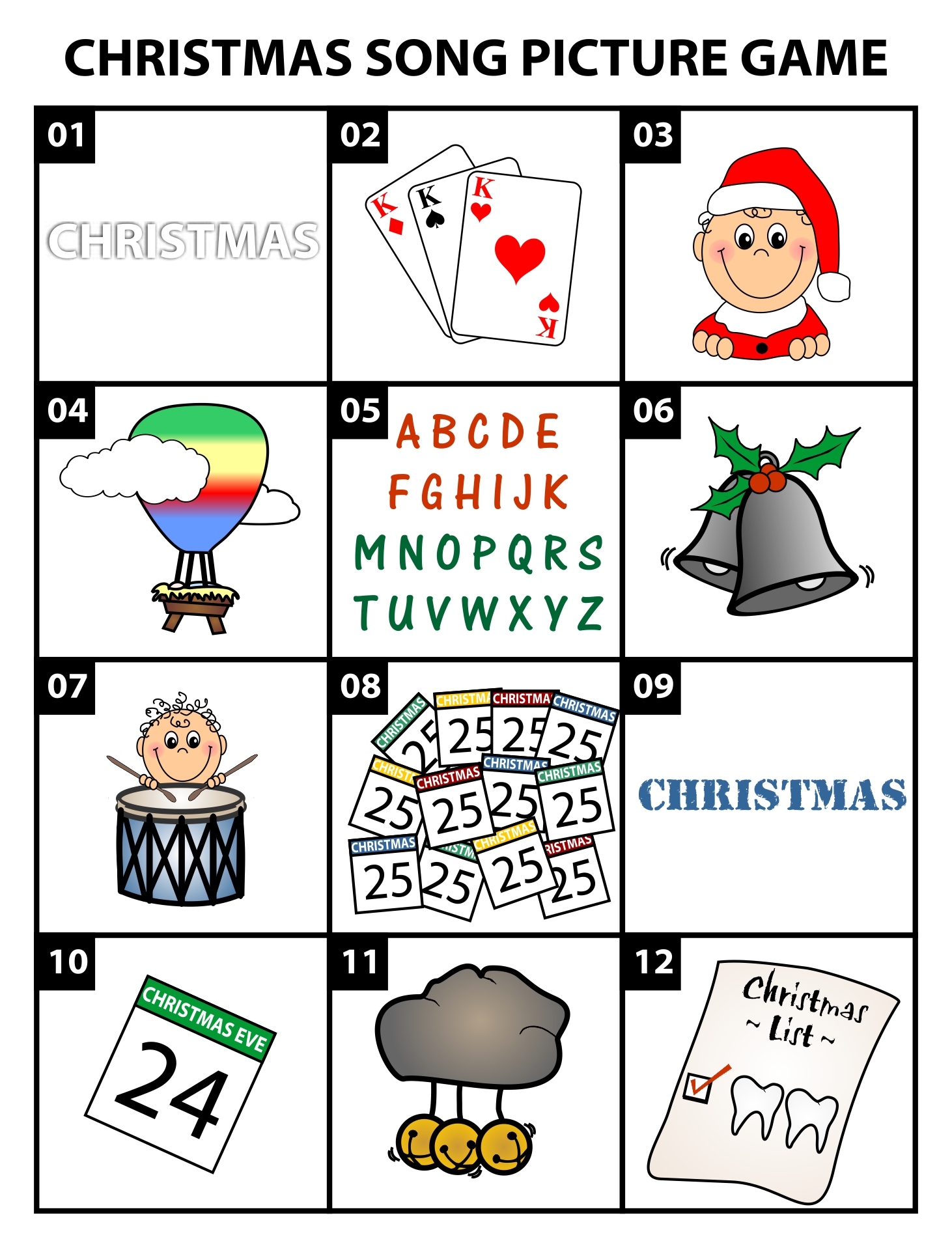 Printable Christmas Rebus Puzzles Printable Word Searches