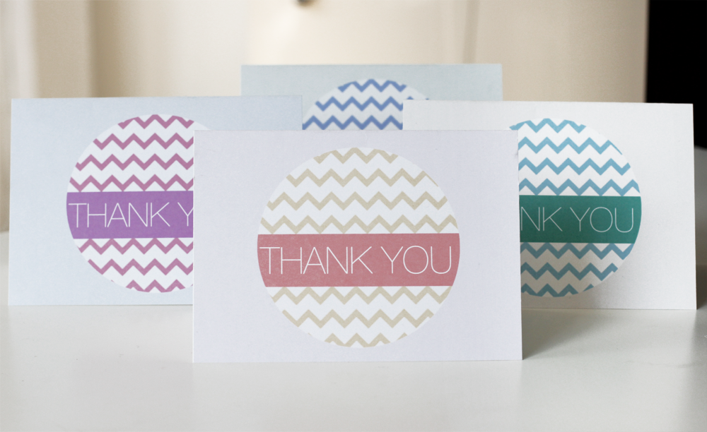 Printable Thank You Cards