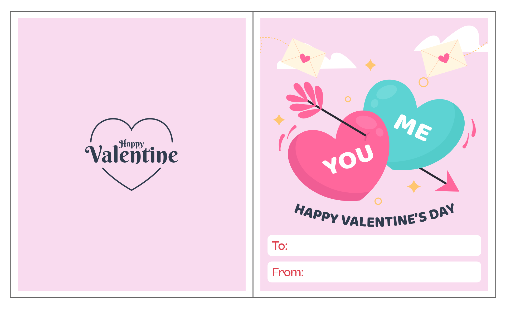 Free Printable Valentine Cards Valentines Day Cards 10 Free Pdf Printables Printablee