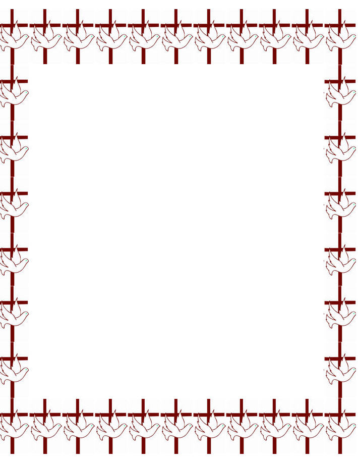 Religious Printable Borders