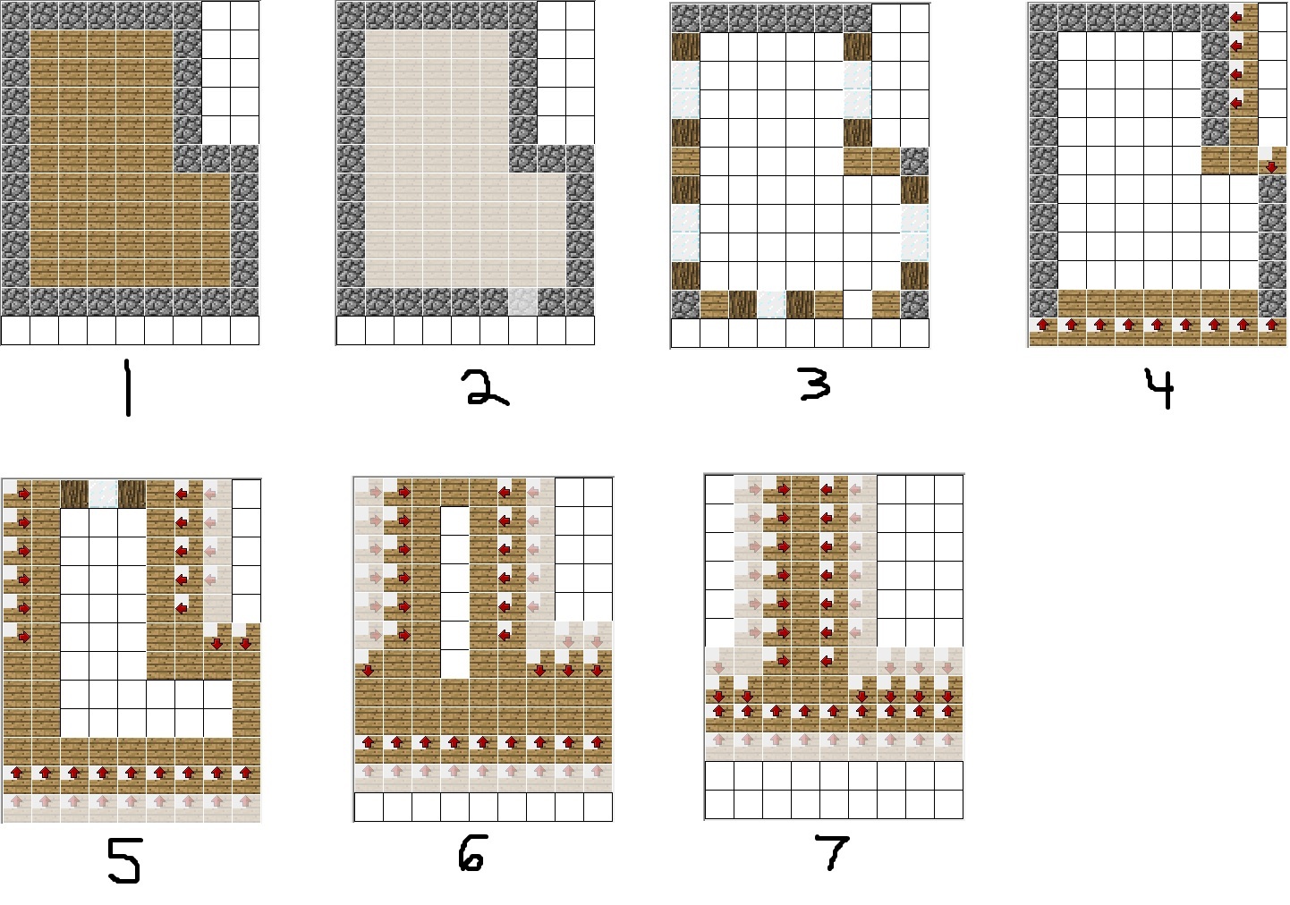 house layout plans minecraft