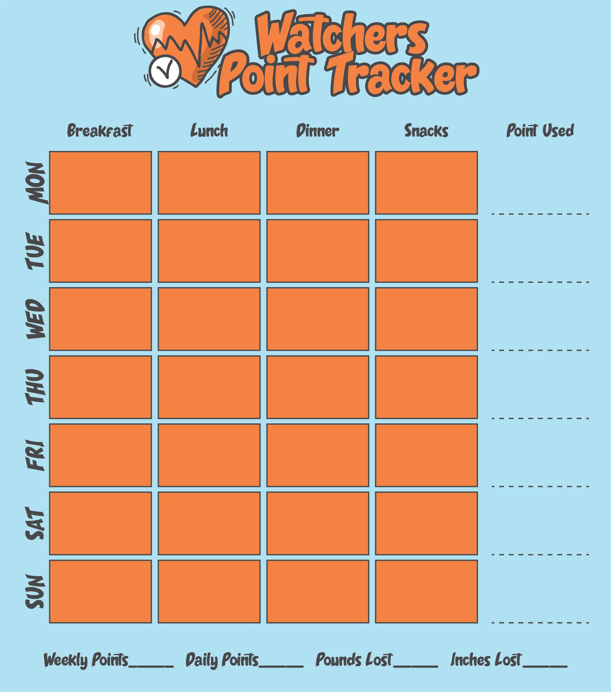 7 Best Printable Weekly Weight Chart PDF For Free At Printablee