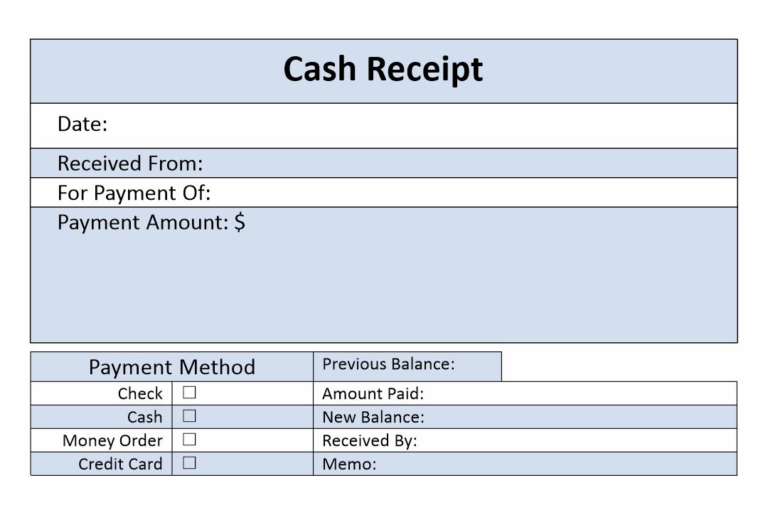 Money Receiving Format Money Receipt Templates For MS Word Excel Receipt Templates THE