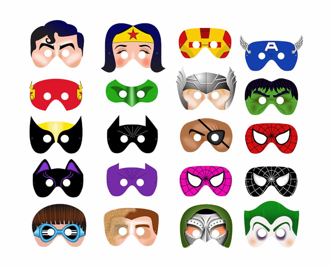 10-best-printable-superhero-mask-cutouts-printablee