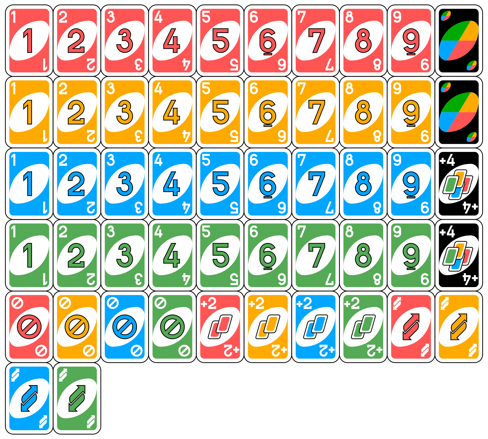 Printable Uno Cards Printable World Holiday