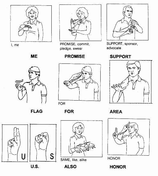 4 Best Images of American Sign Language Chart Printable - ASL Sign ...