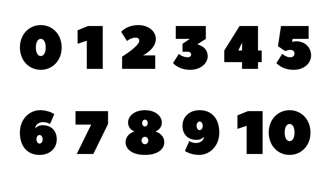 10 best large printable numbers 0 9 printableecom