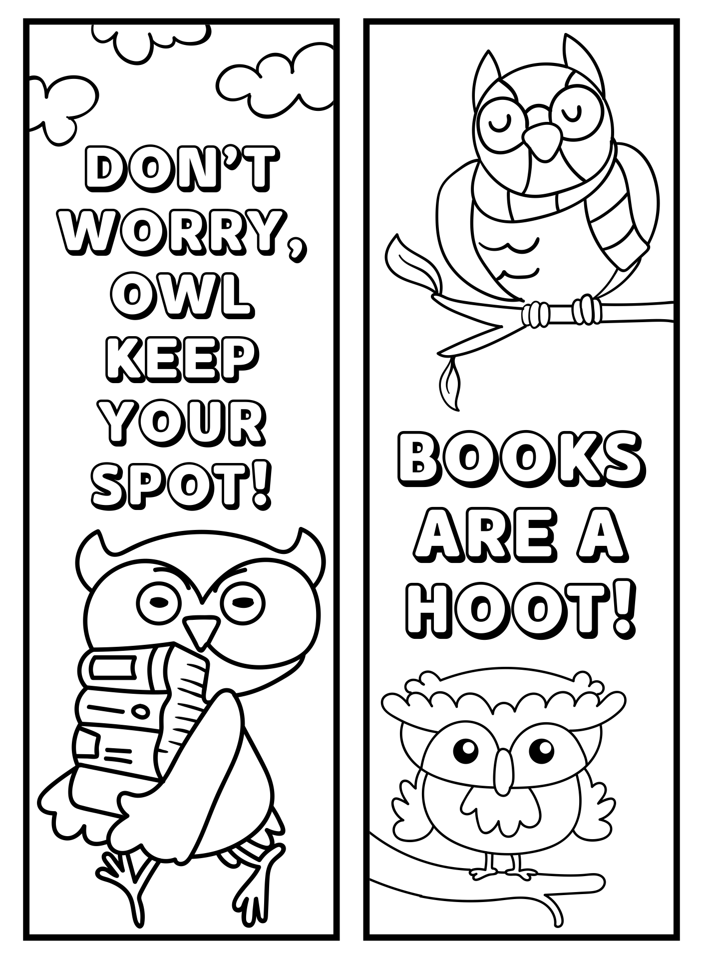 Back to School Bookmarks Printable 