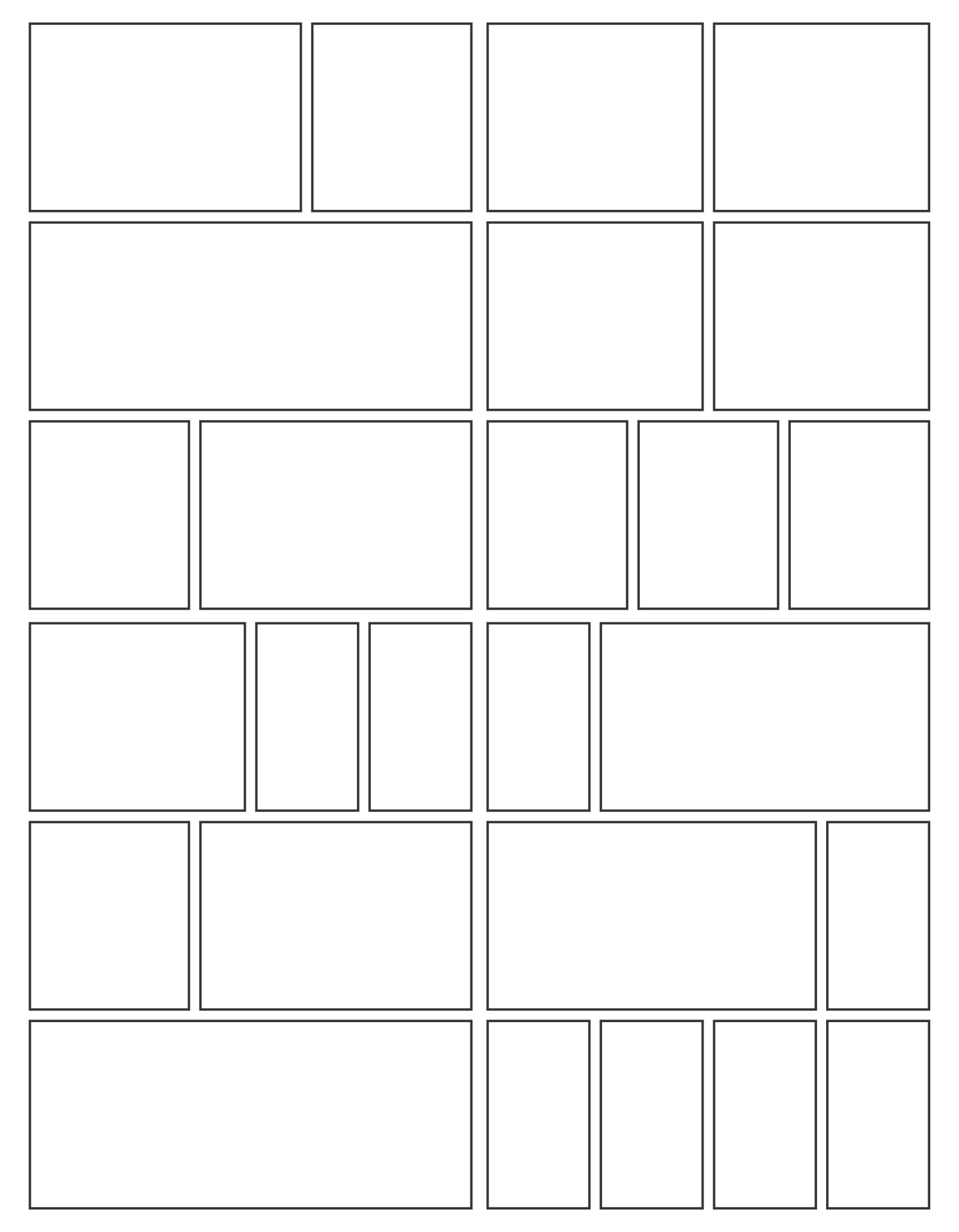 10 Best Comic Book Panels Printable PDF For Free At Printablee