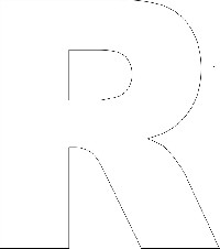 Large Printable Letter R