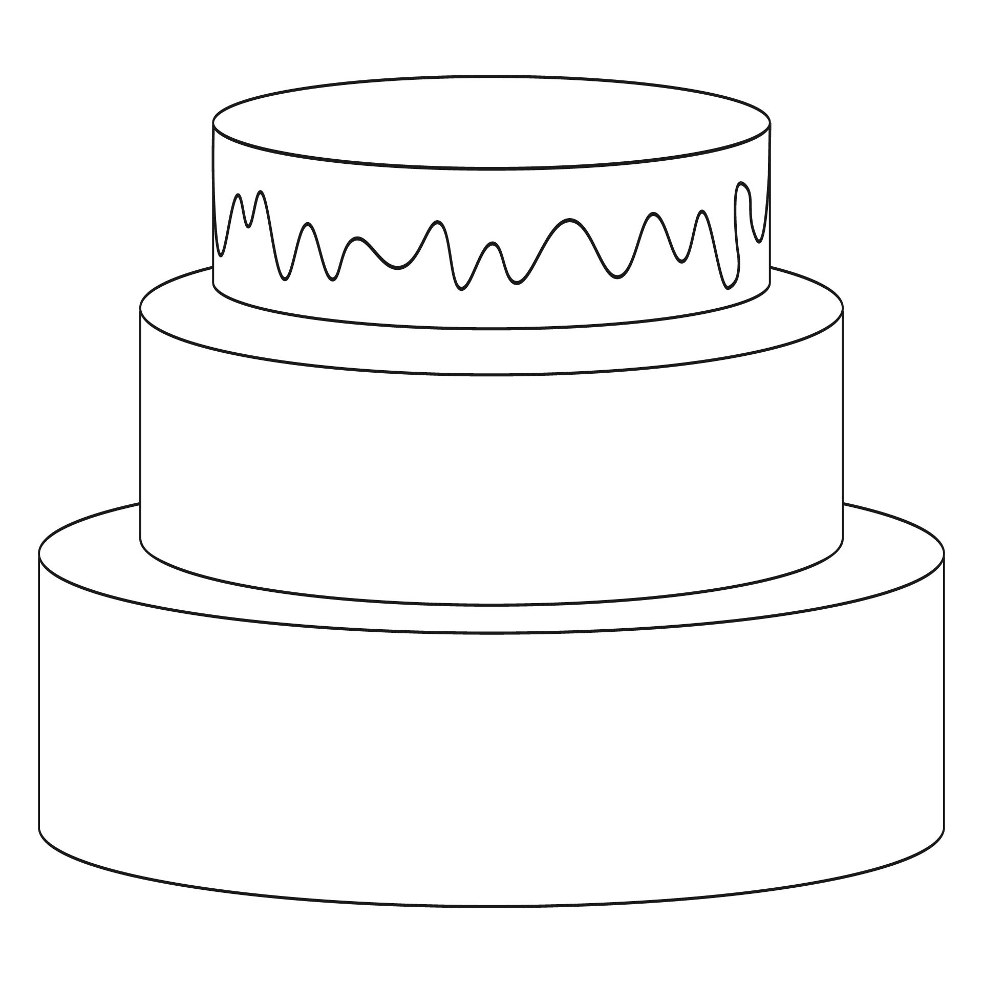 Free Printable Wedding Cake Templates