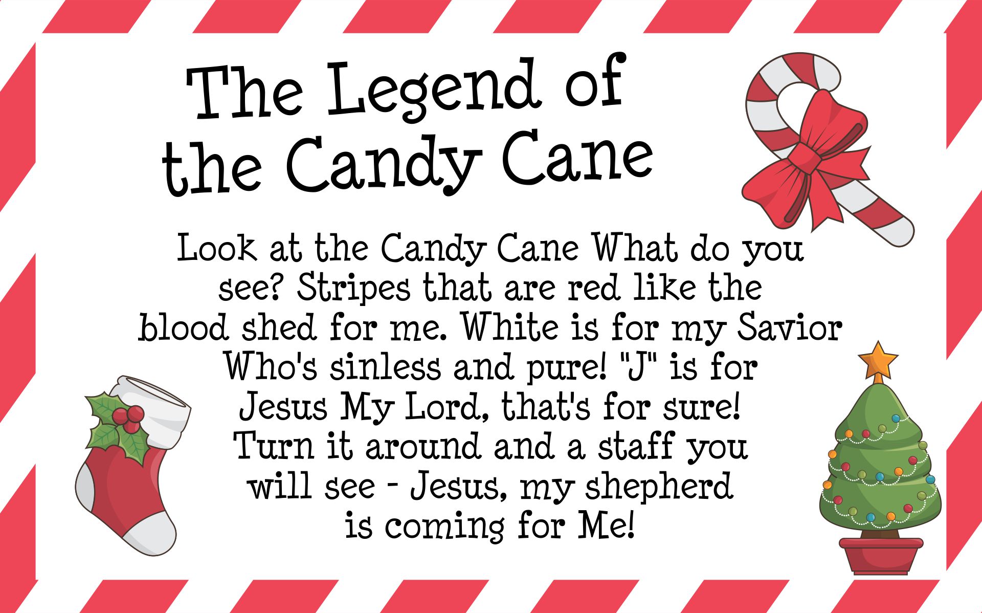 candy cane history for kids
