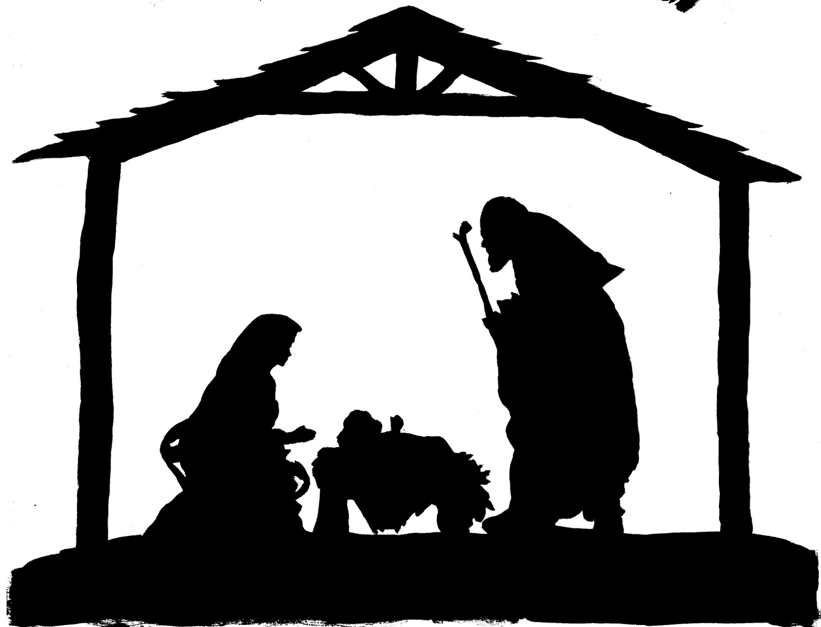 Christmas Nativity Silhouettes