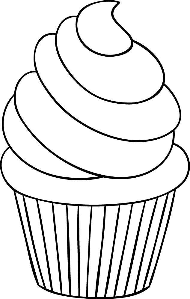 Cupcake Cutouts - 10 Free PDF Printables | Printablee