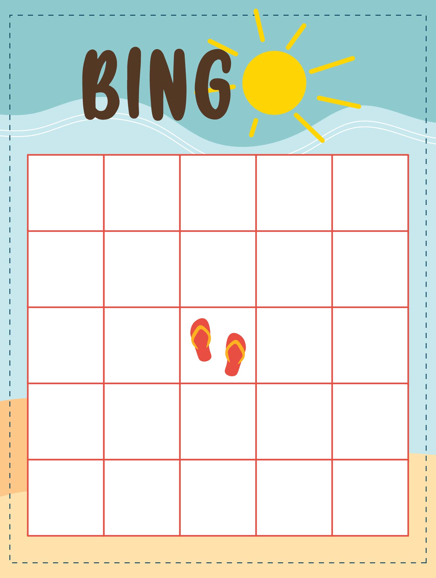 classroom bingo cards