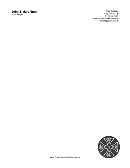 Printable Letterhead Templates