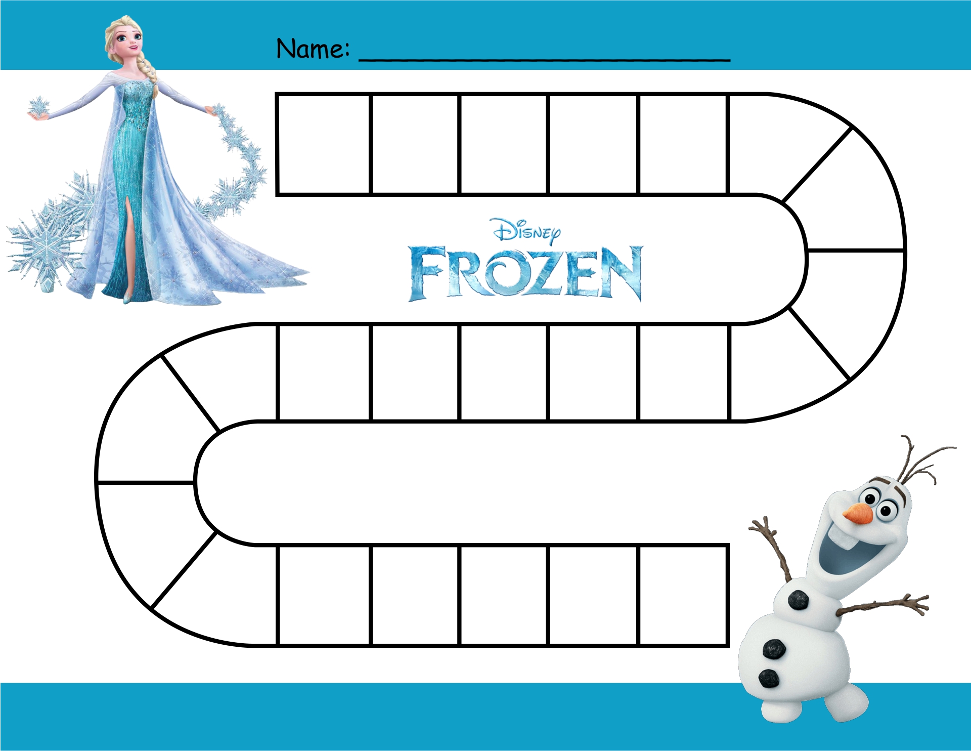 Free Printable Frozen Potty Chart Printable Templates