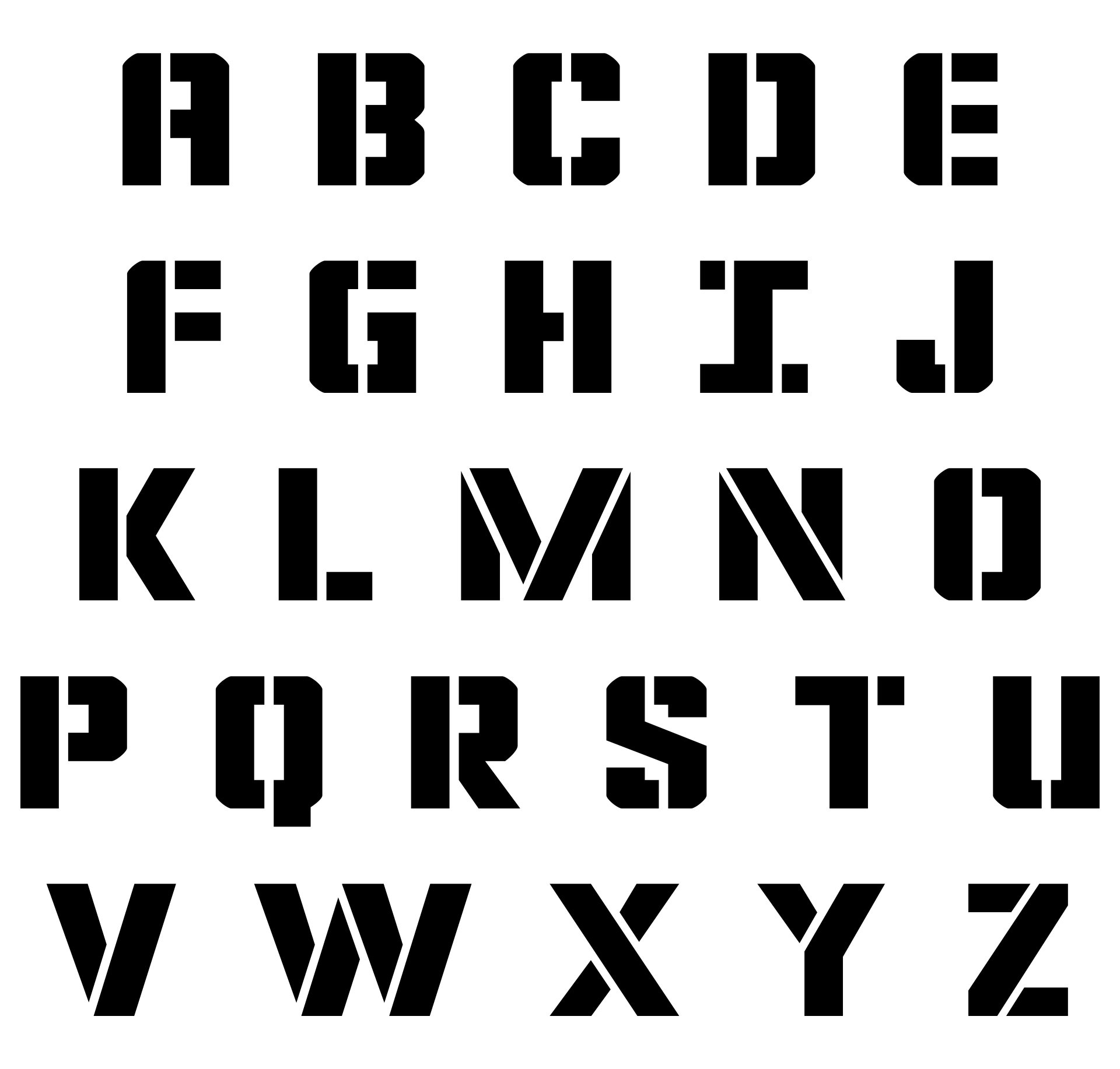 Print Giant Letters Of The Alphabet Large Printable Letters By Kindergarten First Rita