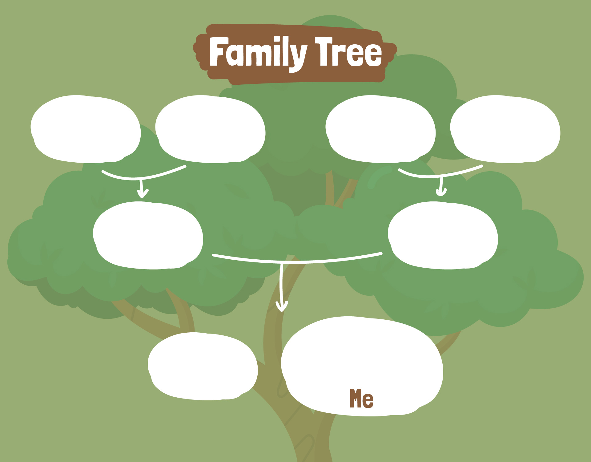 Printable Family Tree Template