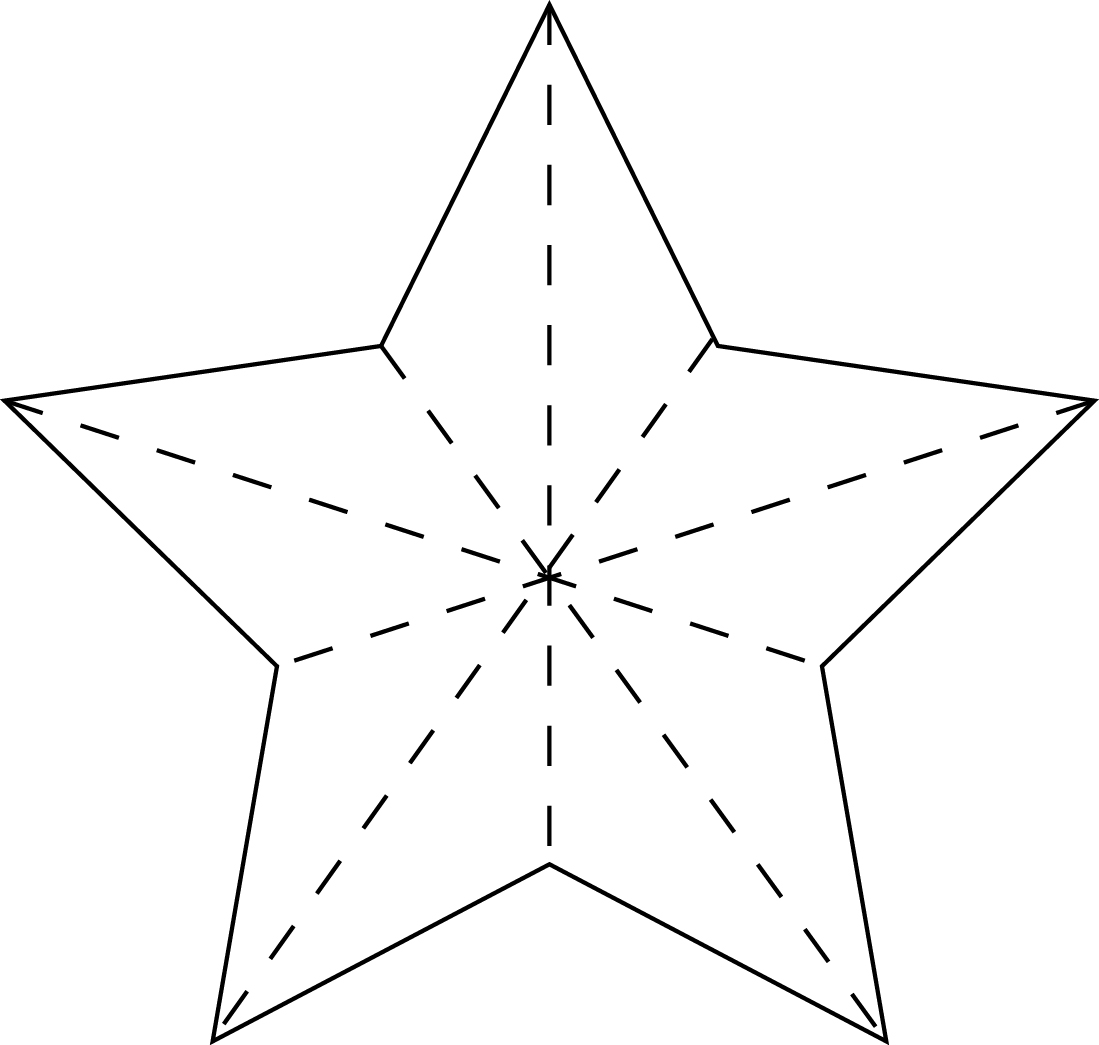 3 Inch Star Pattern 6 Free PDF Printables Printablee