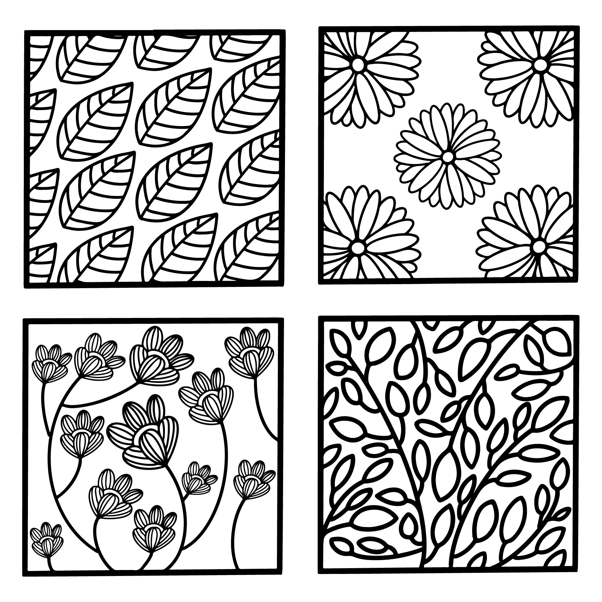 Printable Zentangle Patterns