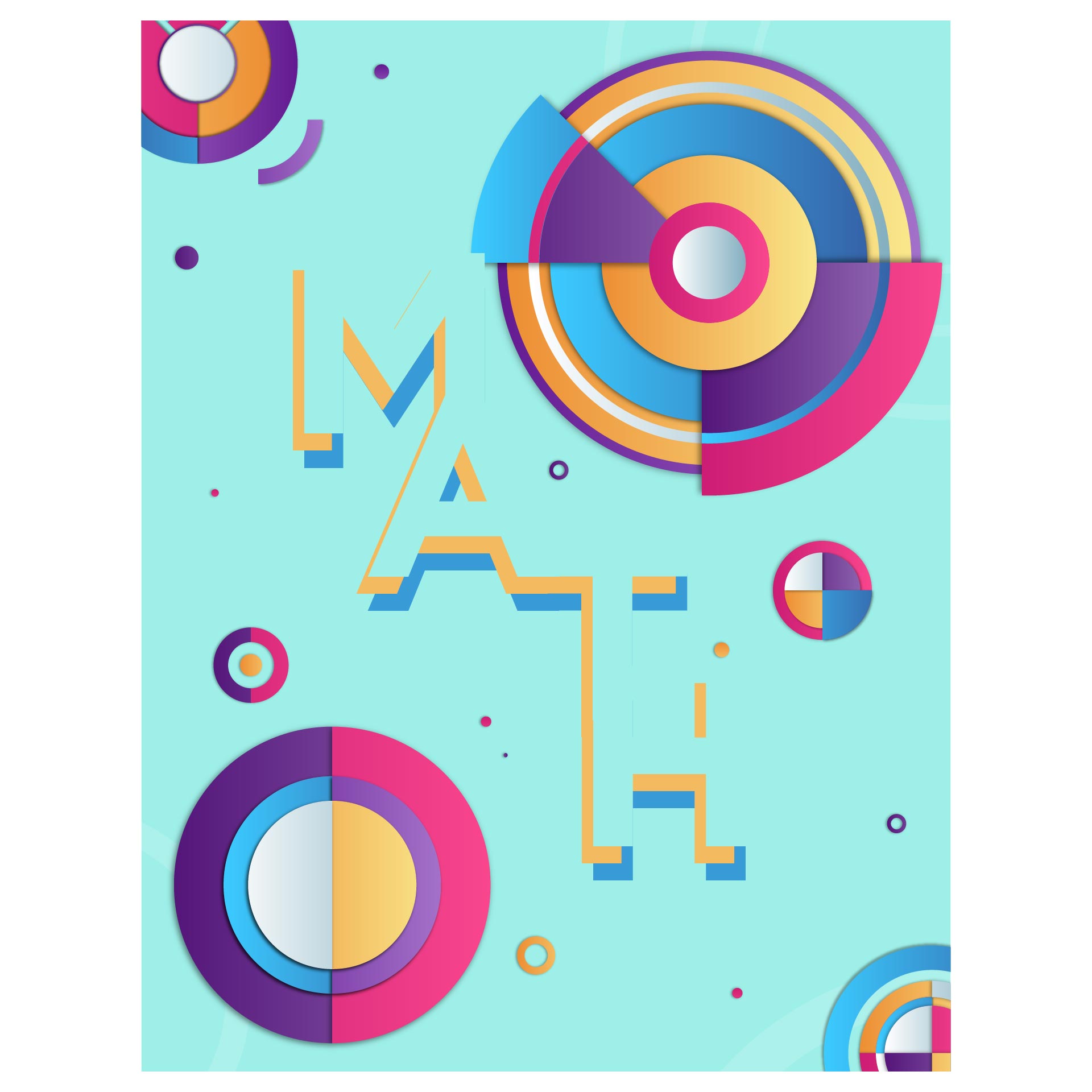 boy math binder cover