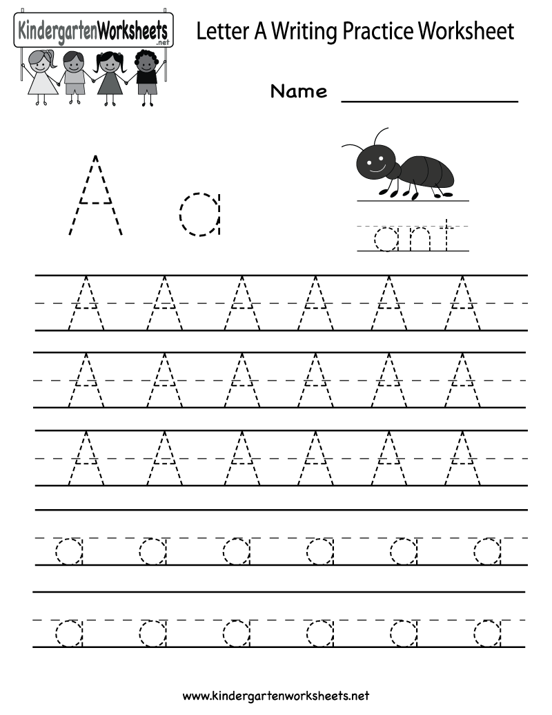 Practice Writing Letters Worksheets