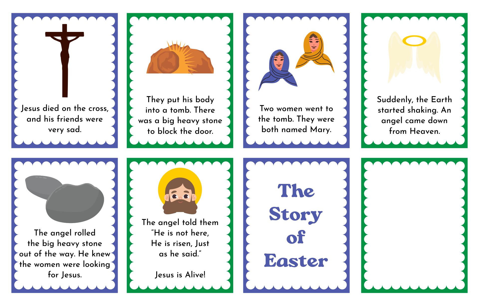 Christian Easter Printable Mini Book