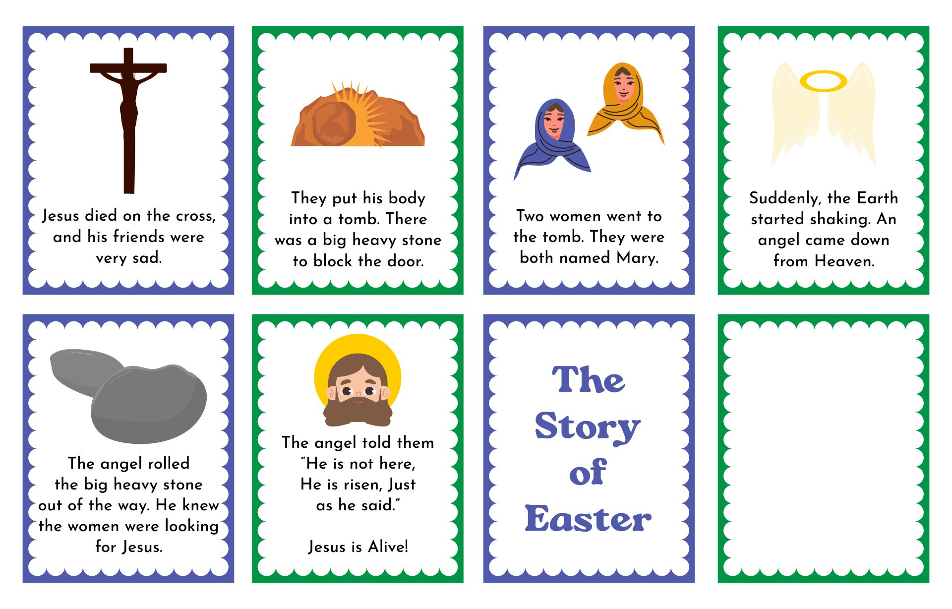 Christian Easter Mini Book 7 Free PDF Printables Printablee