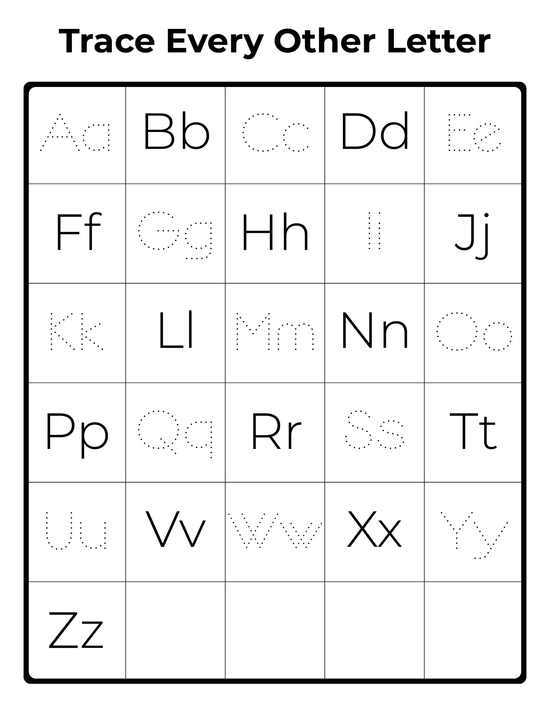 9 best printable upper and lowercase alphabet printableecom