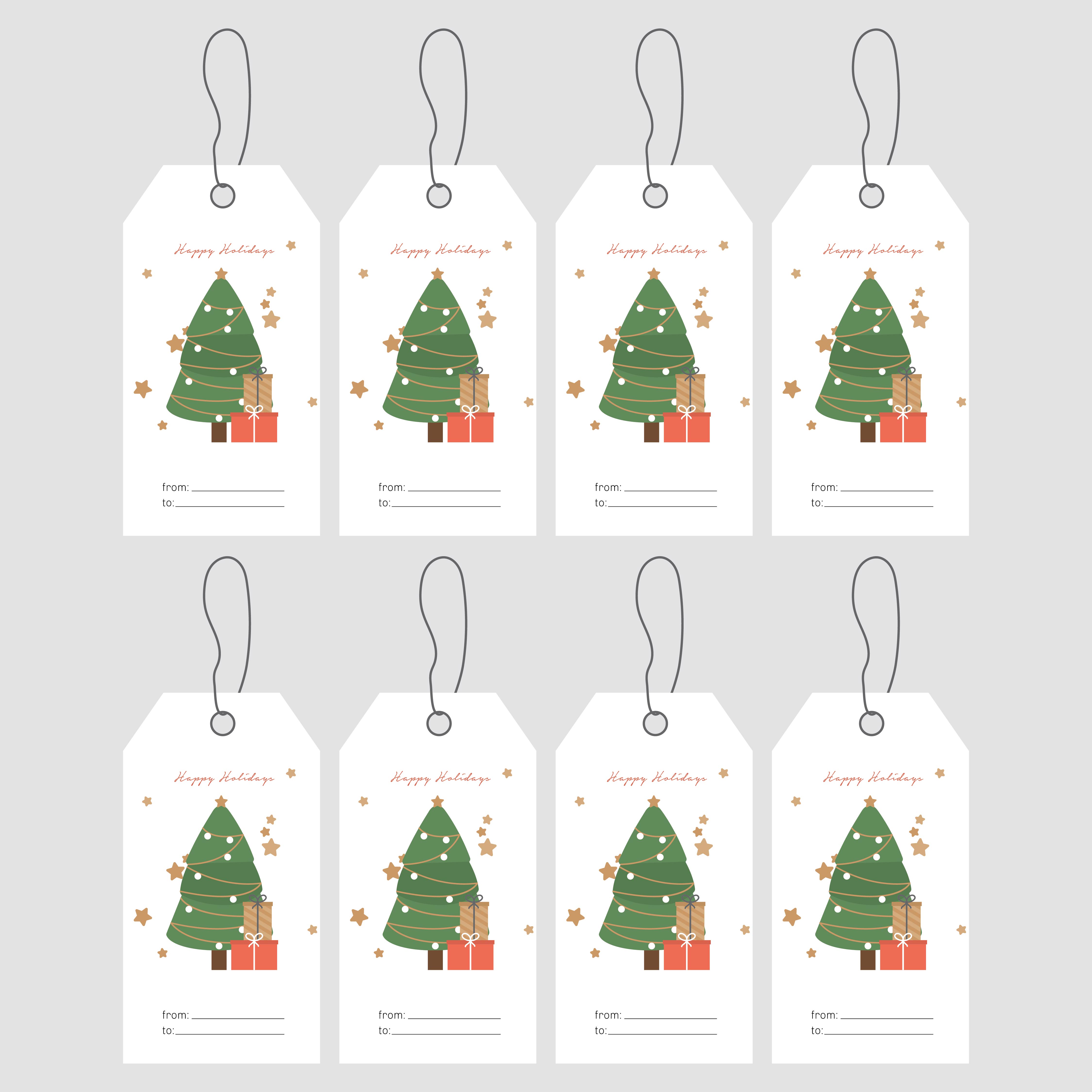 7 Best Avery Printable Gift Tags For Free At Printablee