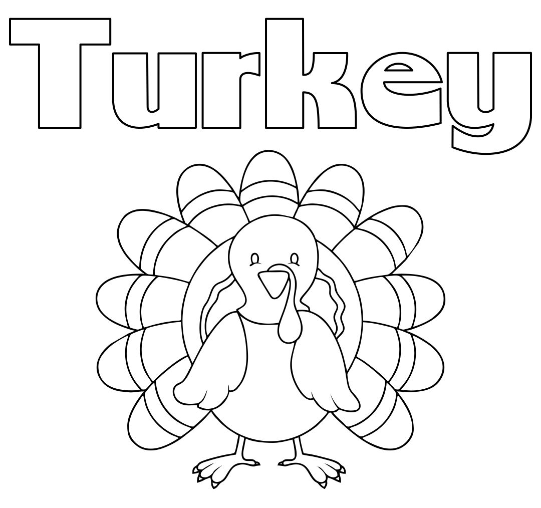 Free Printable Picture Of A Turkey