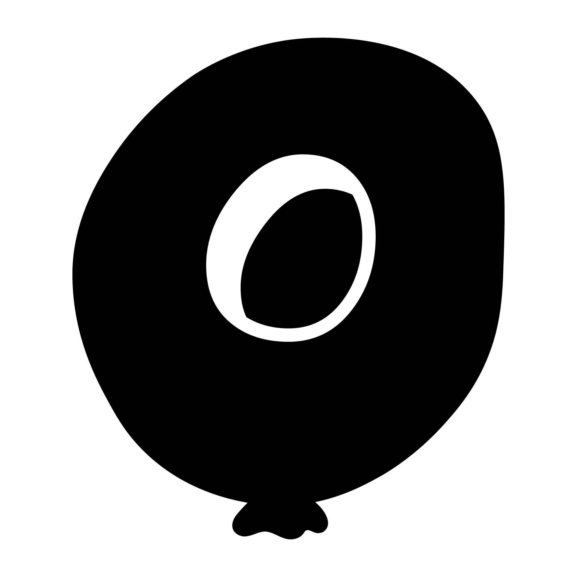 Bubble Letter O