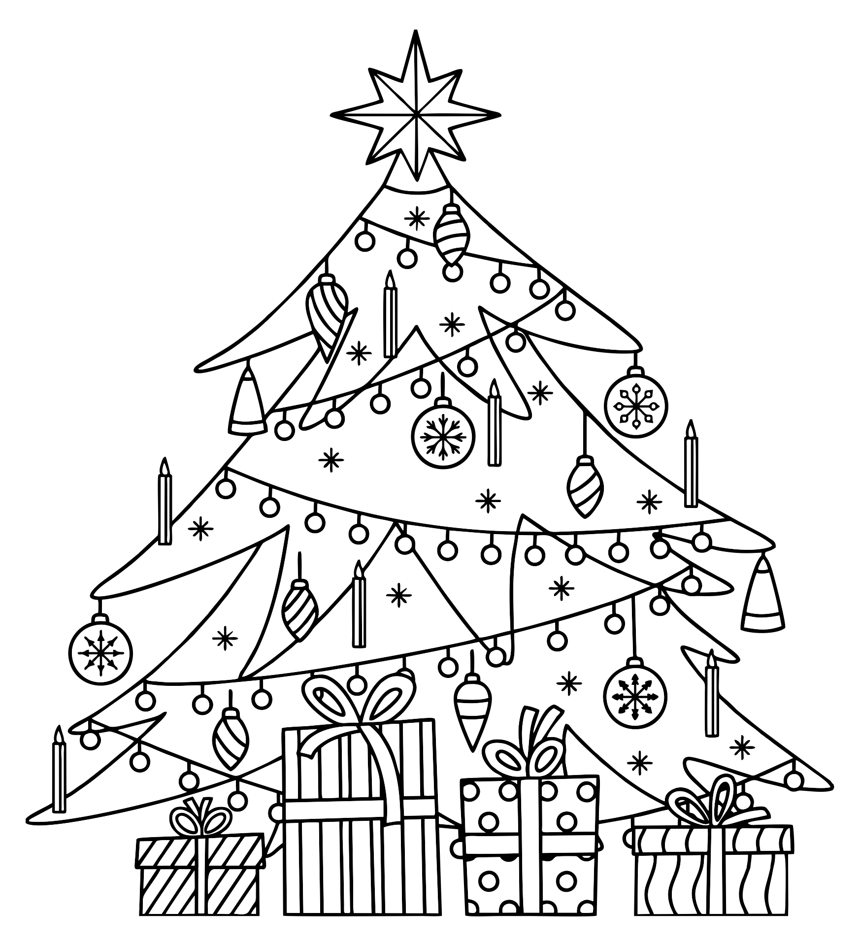 6 Best Printable Christmas Tree Clip Art PDF For Free At Printablee