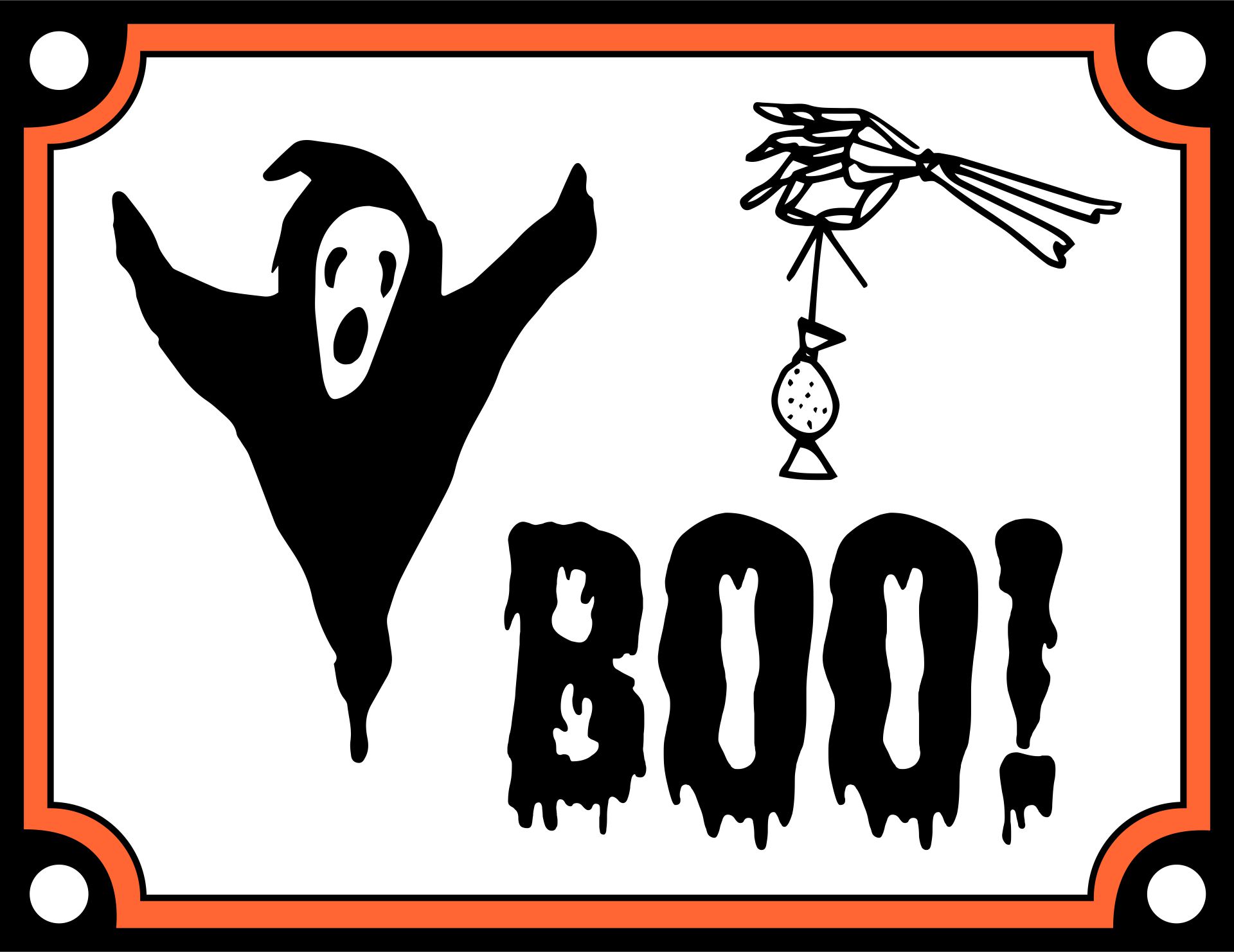 Scary Halloween Signs Printable