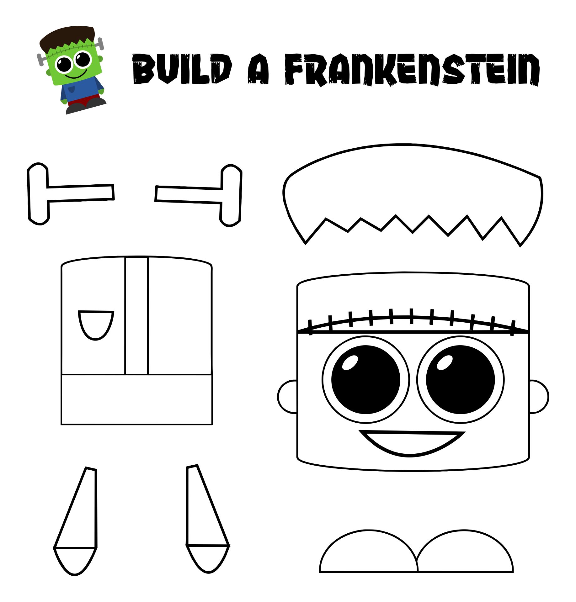 Halloween Crafts For Preschoolers 15 Free PDF Printables Printablee