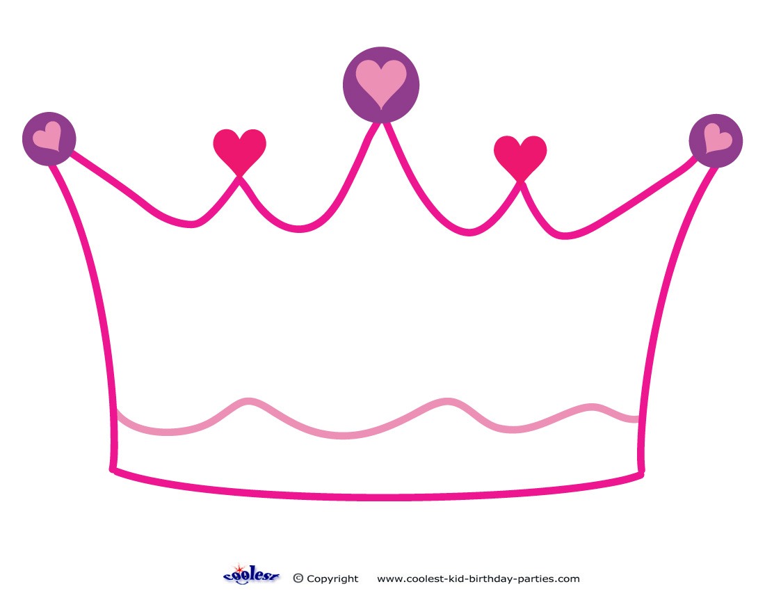 Princess Crown Template Printable