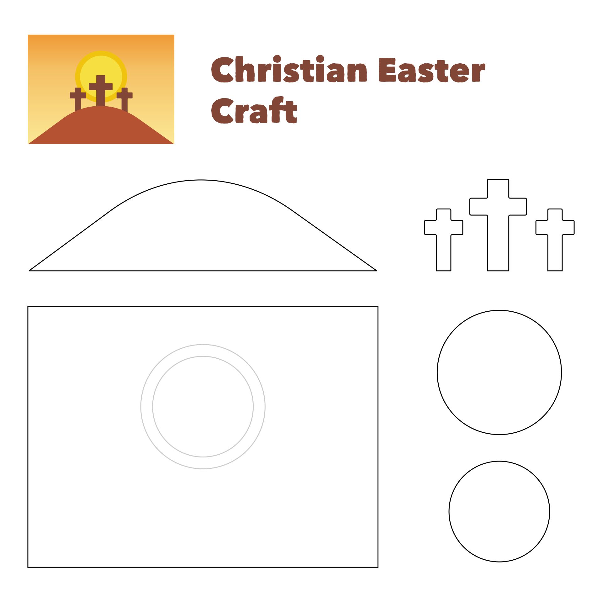  Printable Christian Easter Crafts