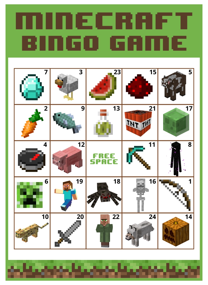 pin-on-craft-ideas-free-minecraft-printables-wallpaper-database