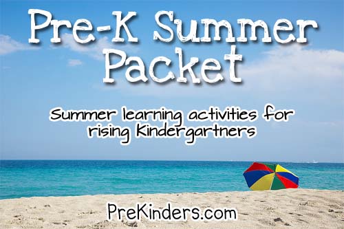 Pre-K Summer Packet