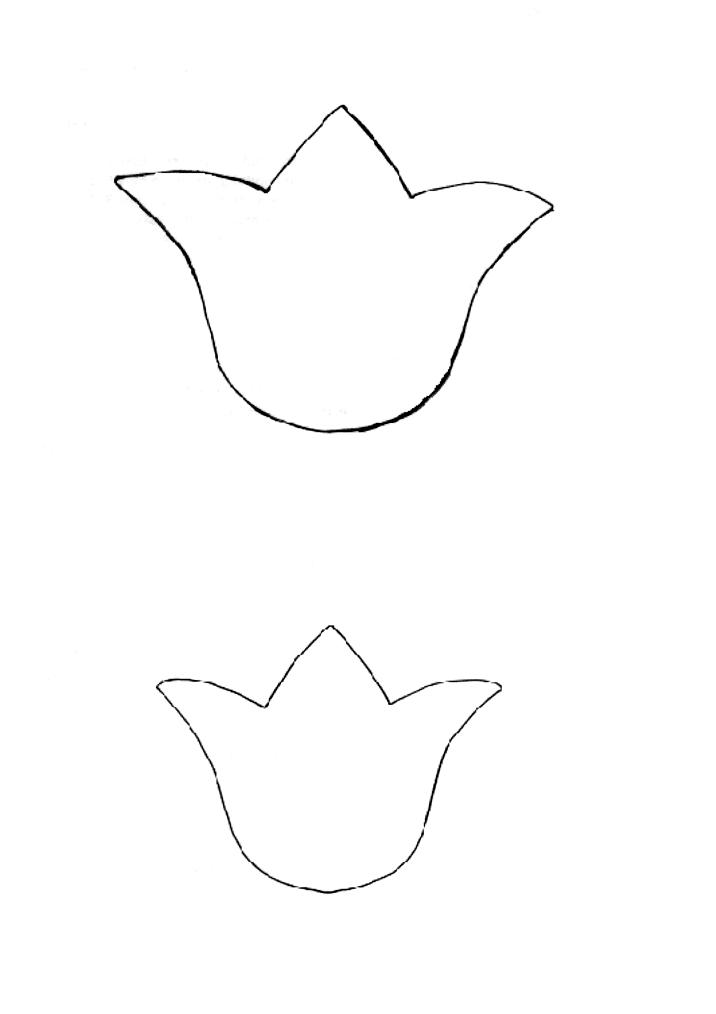6 Best Images of 3D Tulip Template Printable - Tulip Template Printable ...