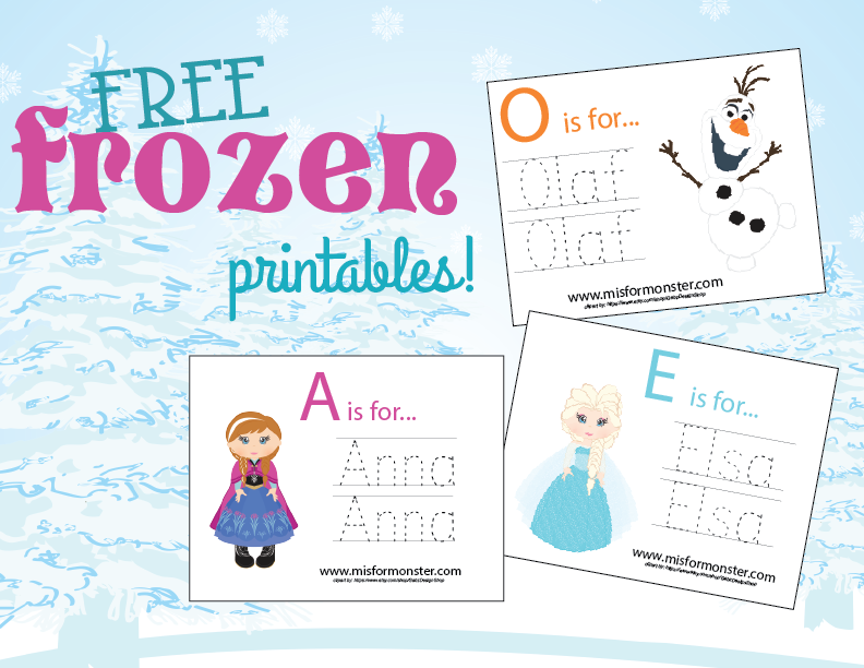 Disney Frozen Printables Free