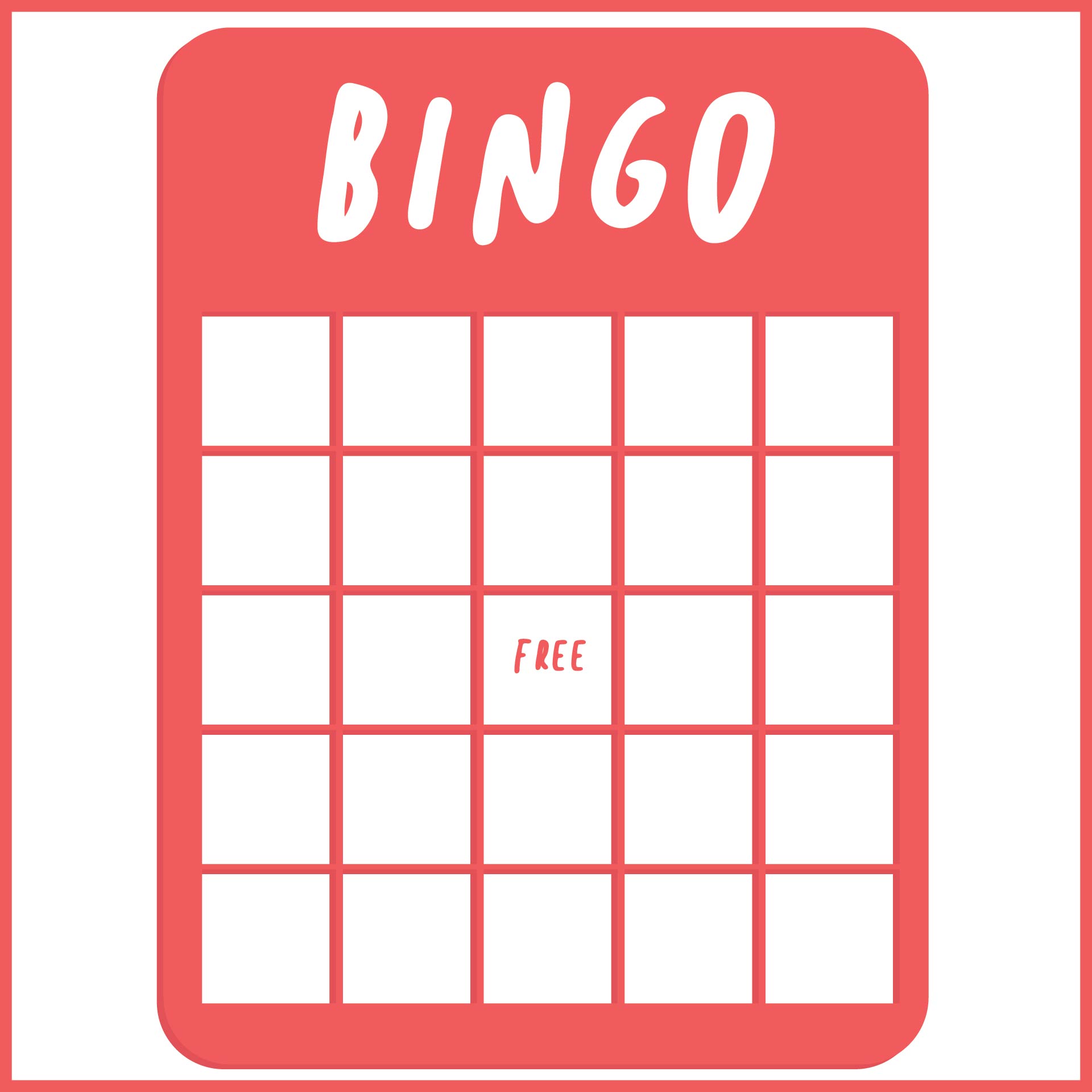 blank bingo cards 5x5
