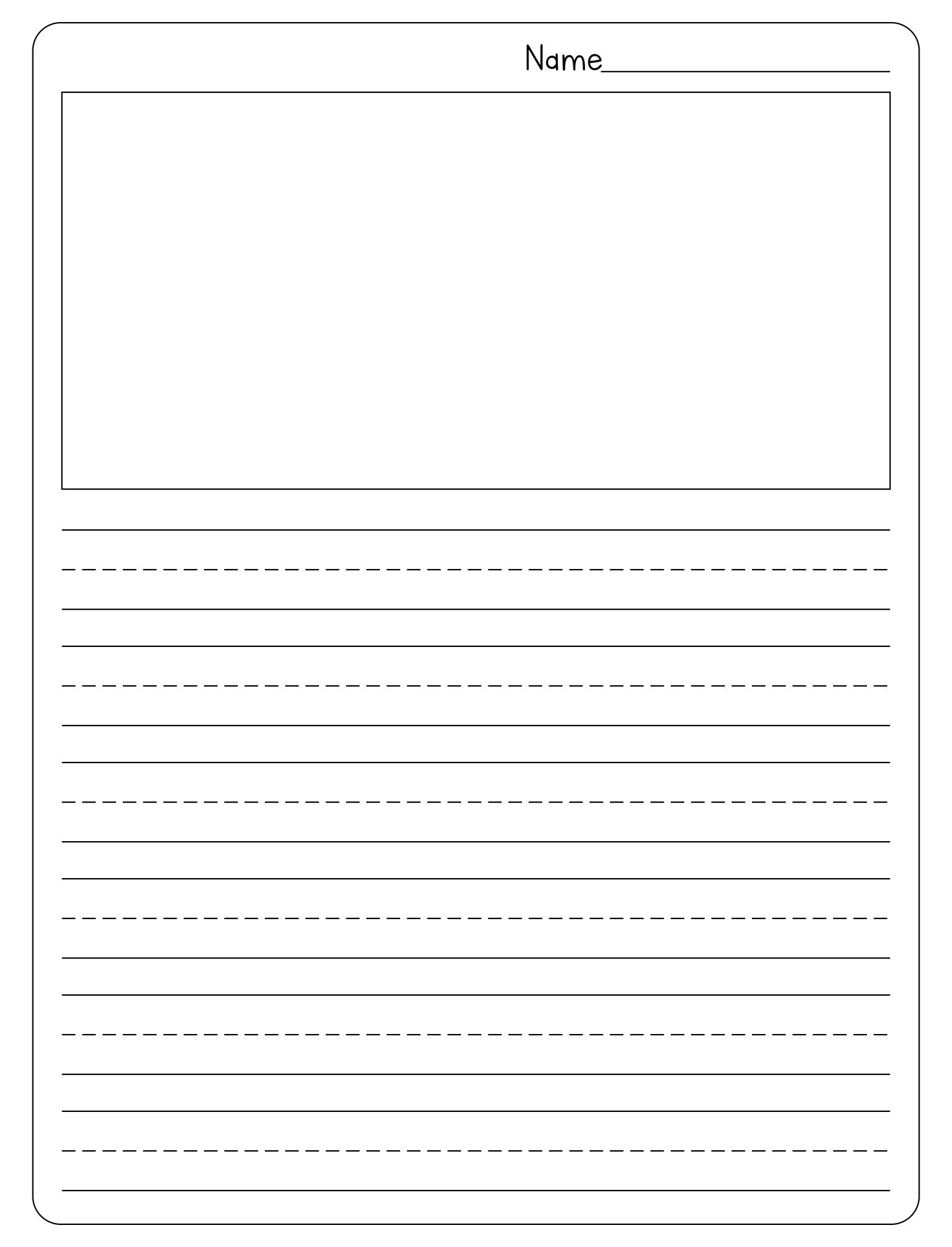 Blank Cursive Worksheets Printable