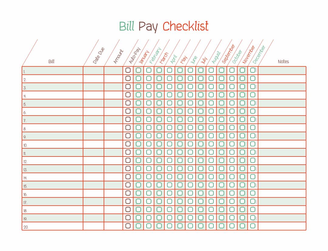 Bill Schedule Printable Printable Word Searches