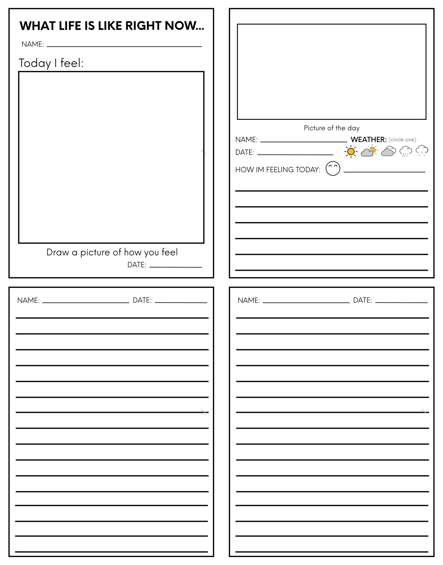 journal-printable-pages