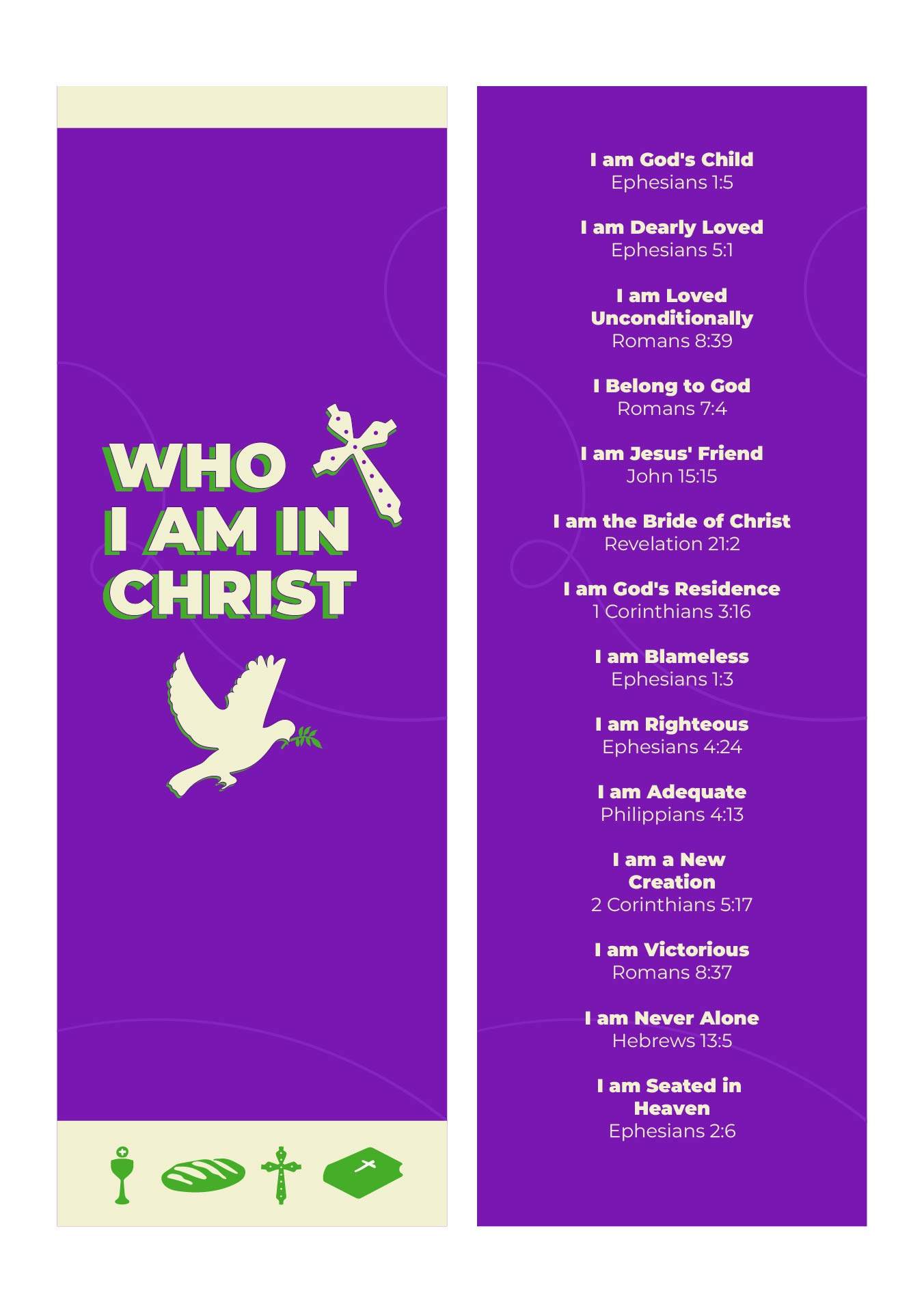 Printable Religious Bookmarks For Adults