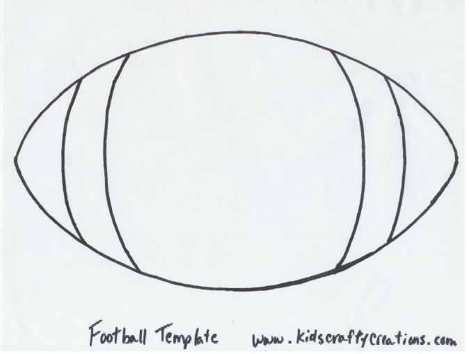 Printable Football Templates