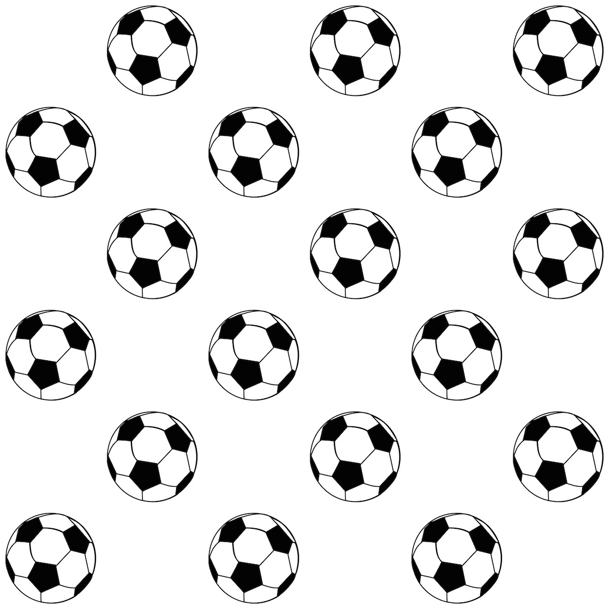 Printable Soccer Ball Pattern