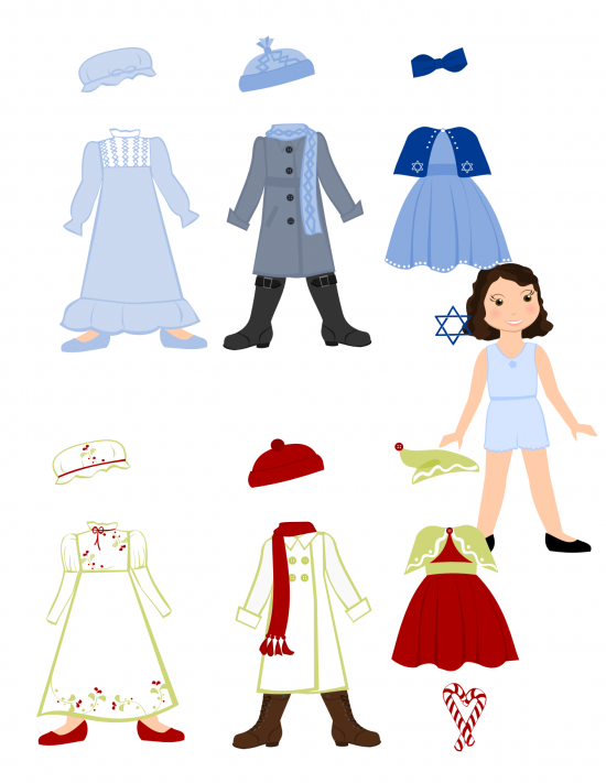 Printable Paper Doll Clothes